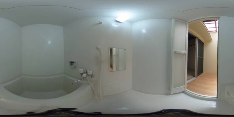 パノラマ画像バスルーム