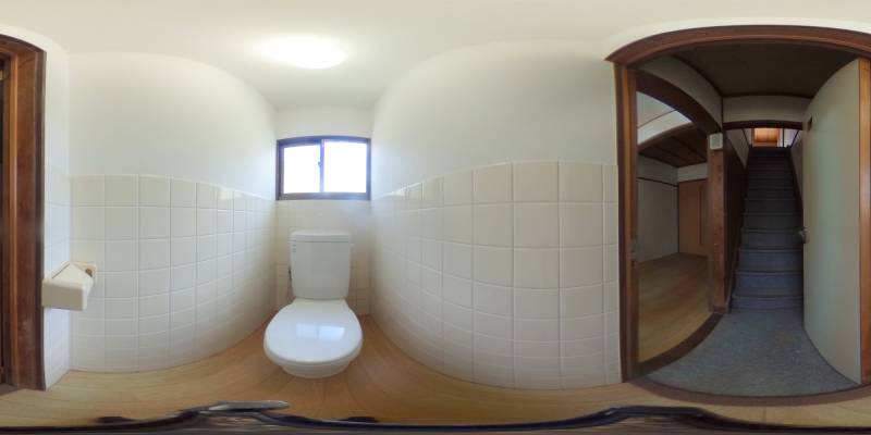 パノラマ画像トイレ