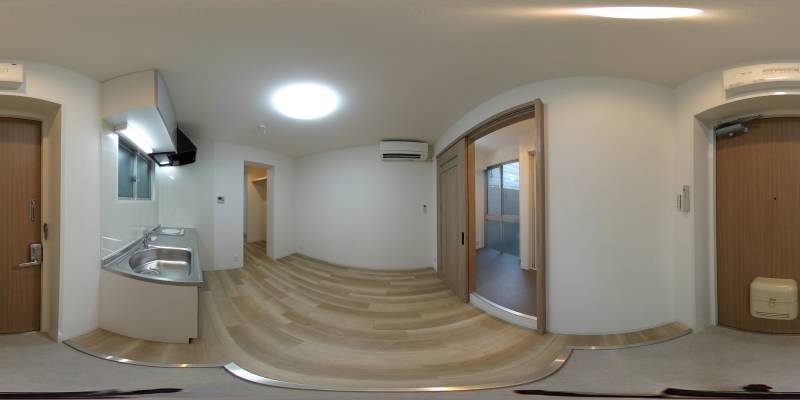 パノラマ画像玄関