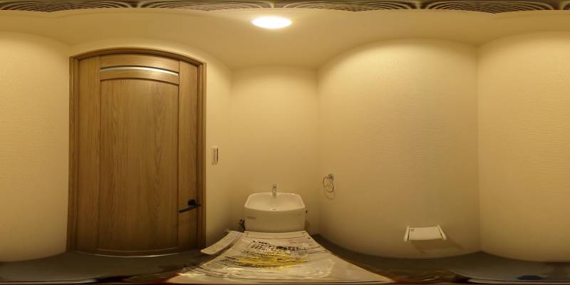 パノラマ画像トイレ