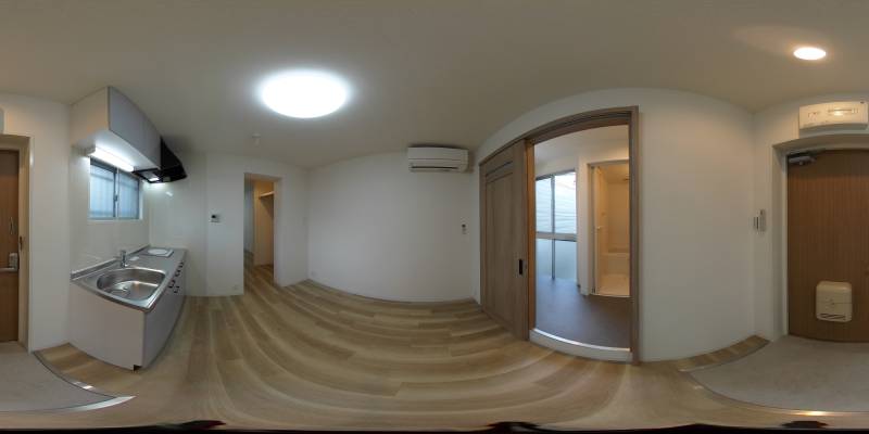 パノラマ画像玄関