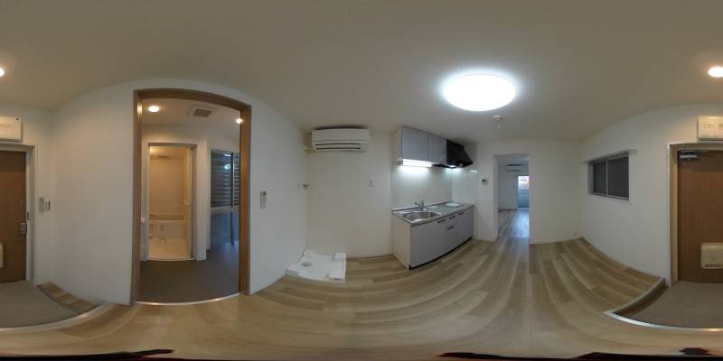 パノラマ画像玄関