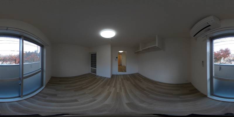 パノラマ画像洋室