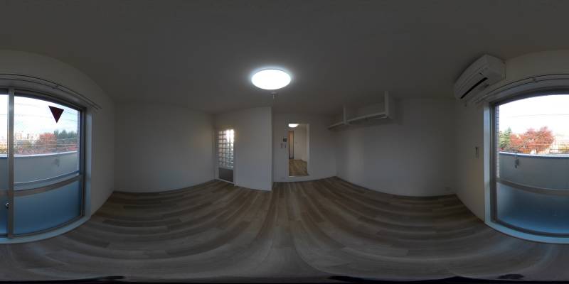 パノラマ画像洋室