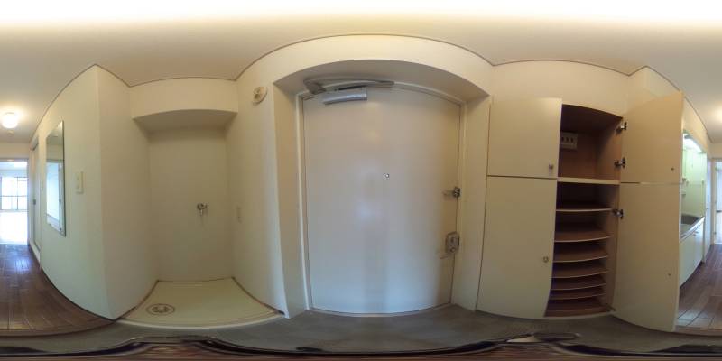 パノラマ画像玄関