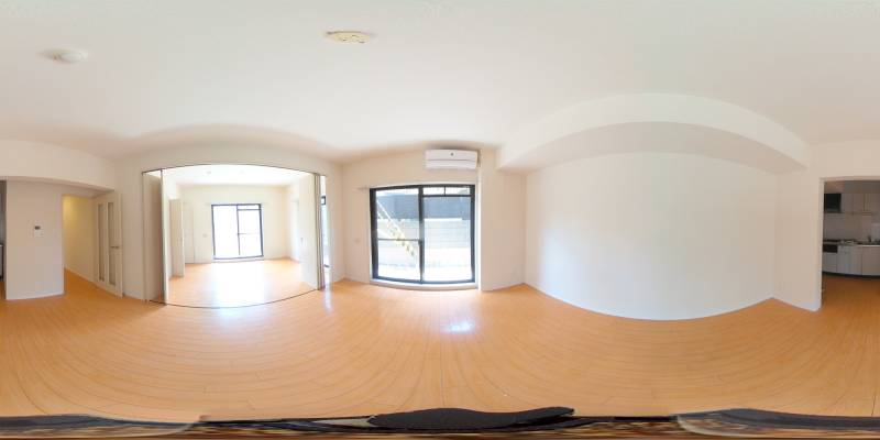 パノラマ画像リビング