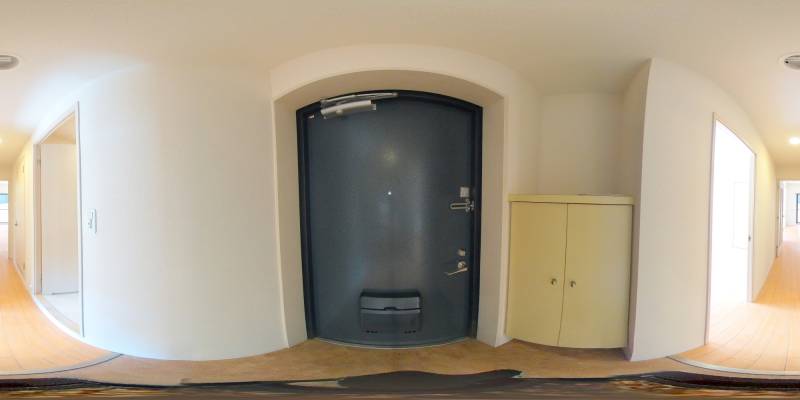 パノラマ画像玄関