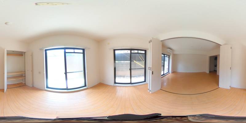 パノラマ画像洋室