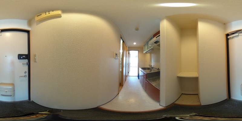 パノラマ画像玄関