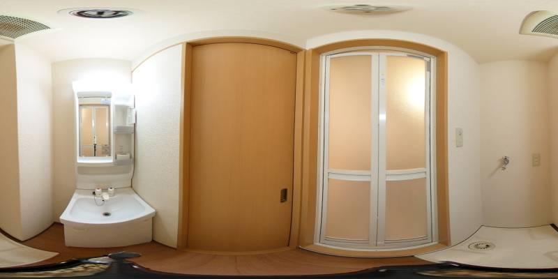 パノラマ画像洗面所