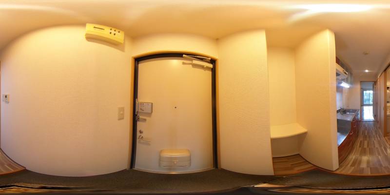 パノラマ画像玄関