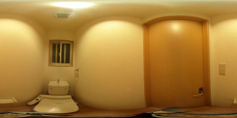 パノラマ画像トイレ