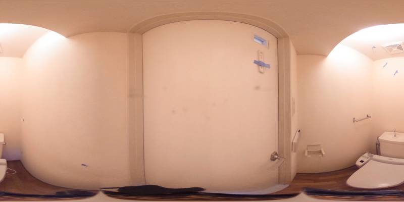 パノラマ画像トイレ