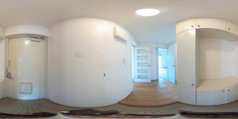 パノラマ画像玄関