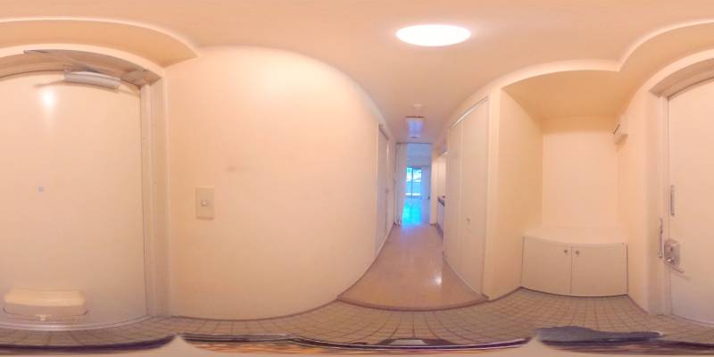 パノラマ画像玄関