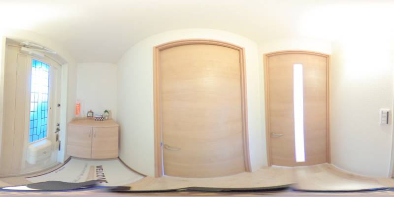 パノラマ画像玄関