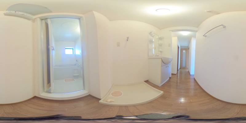 パノラマ画像バスルーム