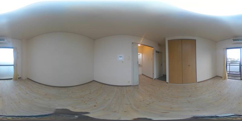 パノラマ画像洋室