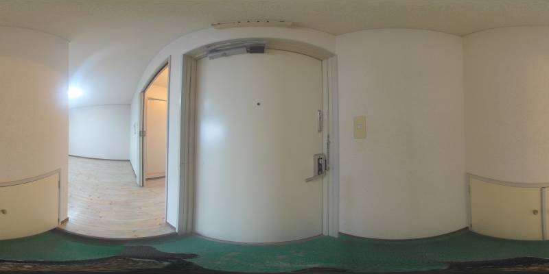 パノラマ画像玄関