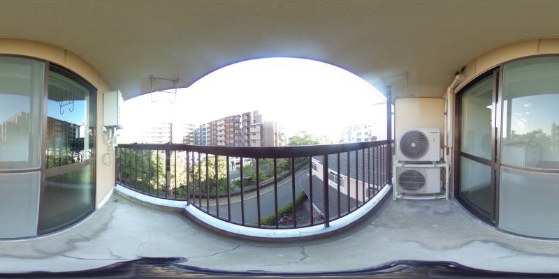 パノラマ画像洋室