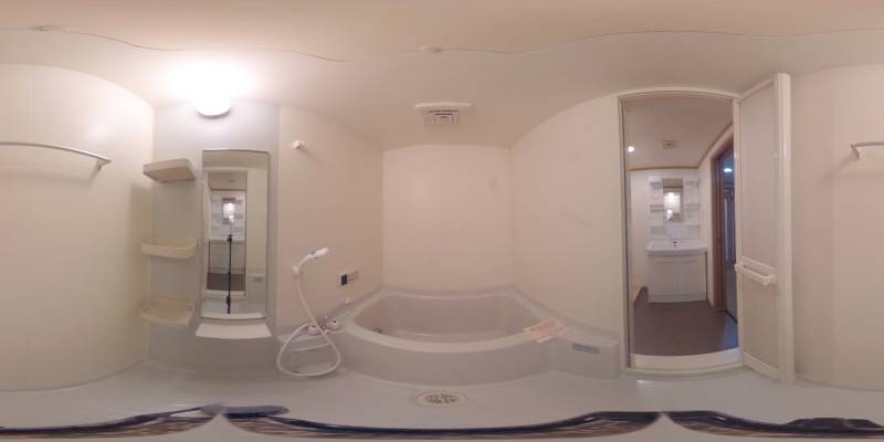 パノラマ画像バスルーム