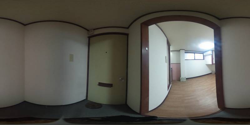 パノラマ画像玄関