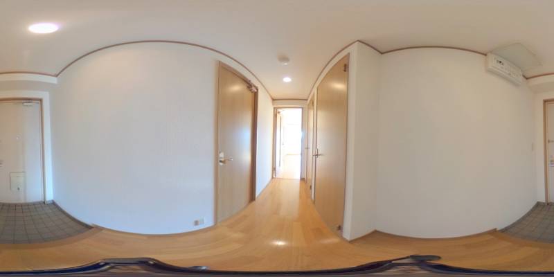 パノラマ画像玄関