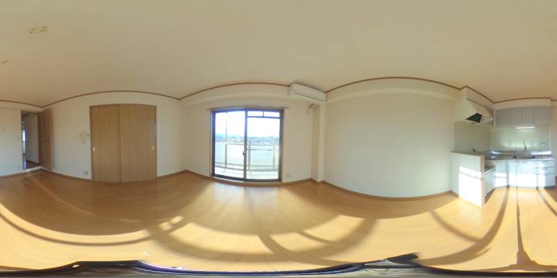 パノラマ画像リビング