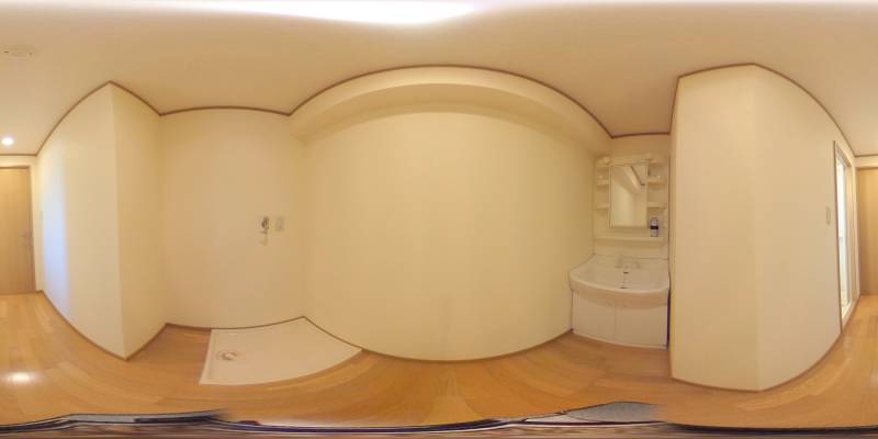 パノラマ画像洗面所