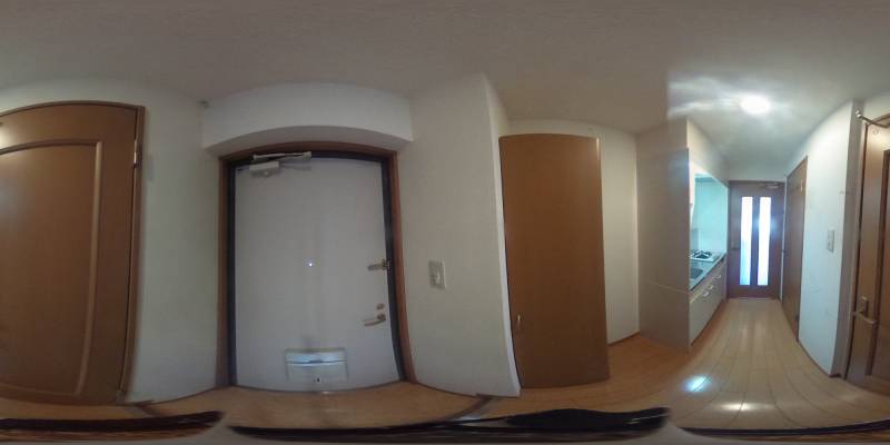 パノラマ画像玄関