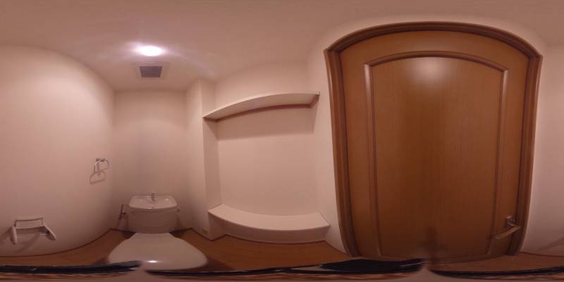 パノラマ画像トイレ