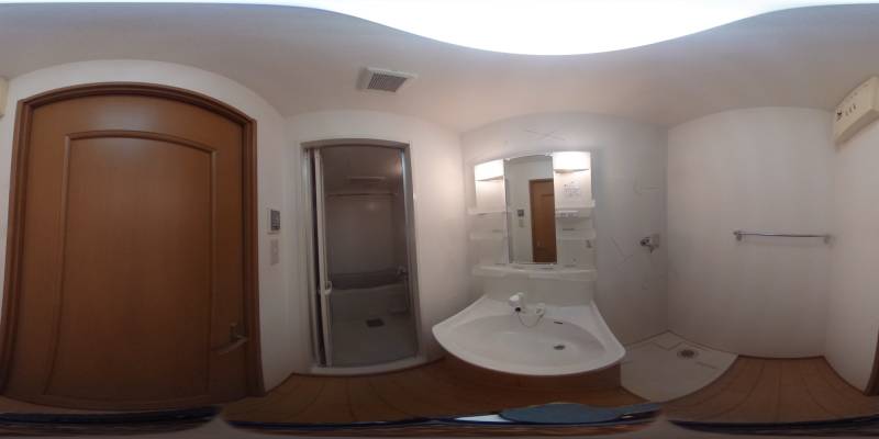 パノラマ画像バスルーム