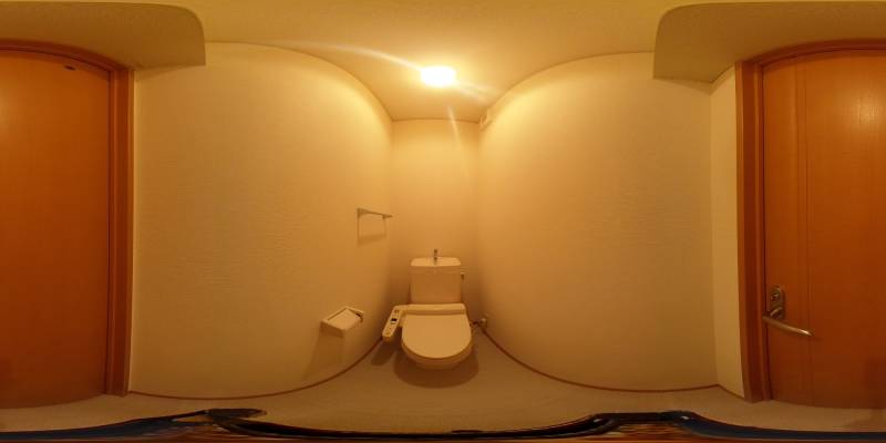 パノラマ画像トイレ