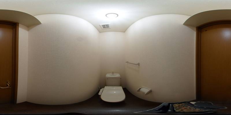 パノラマ画像トイレ