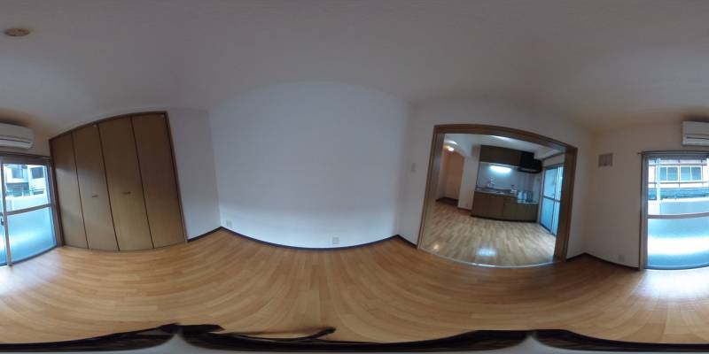 パノラマ画像洋室