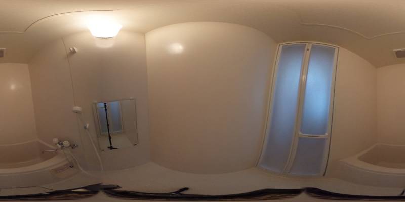 パノラマ画像バスルーム