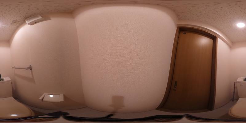 パノラマ画像トイレ