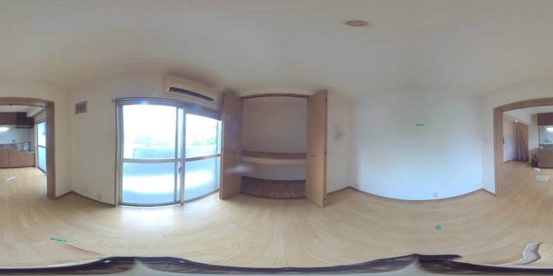 パノラマ画像洋室