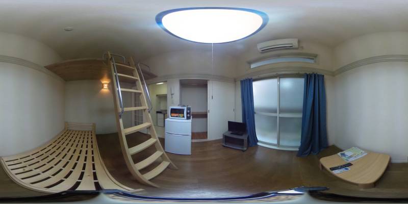 パノラマ画像洋室