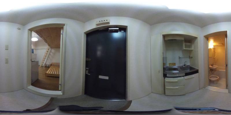 パノラマ画像玄関