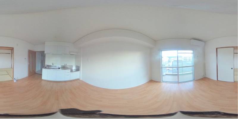 パノラマ画像リビング