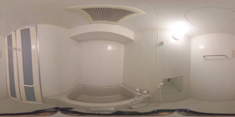 パノラマ画像バスルーム