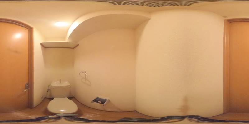 パノラマ画像トイレ