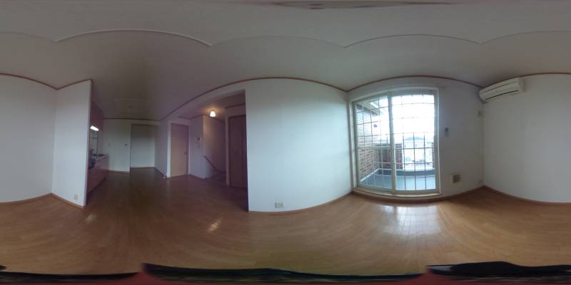 パノラマ画像リビング