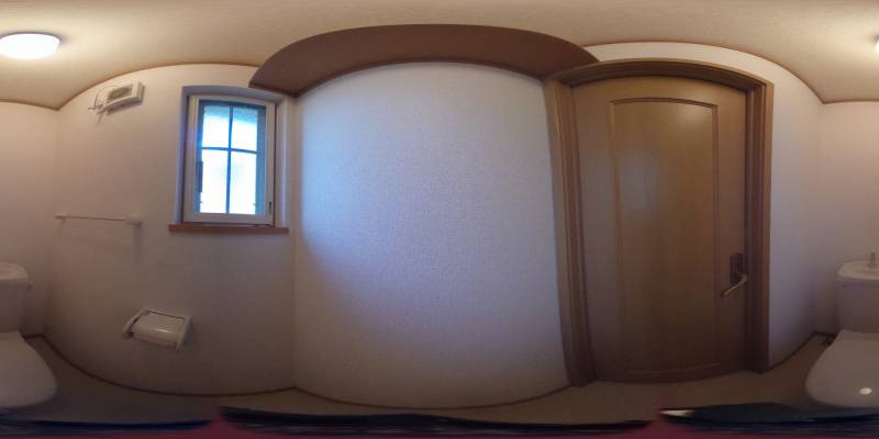 パノラマ画像トイレ