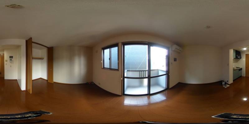 パノラマ画像洋室