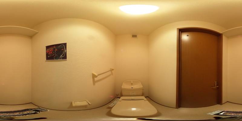 パノラマ画像トイレ