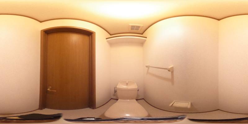 パノラマ画像トイレ