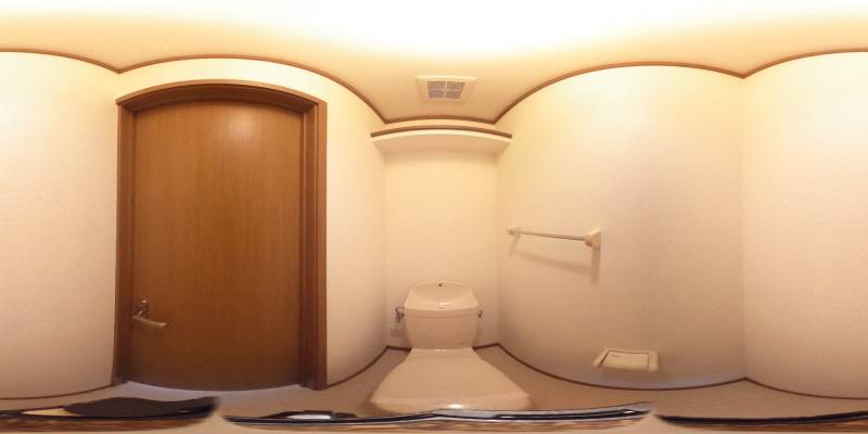 パノラマ画像トイレ