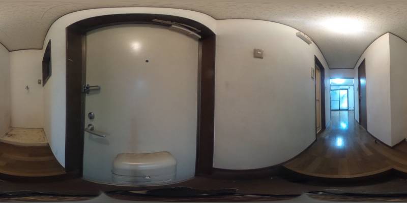 パノラマ画像玄関